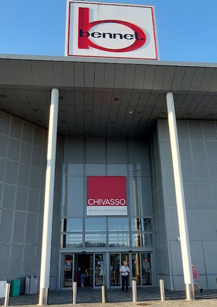 Progetti Gruppo Mediapolis - Progetto Parco Commerciale Chivasso Torino shopping & retail - Area Bennet