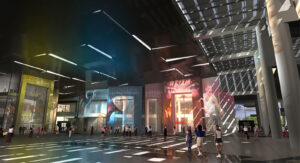 Progetto Mediapolis Theme Park - Core Building Proiezioni